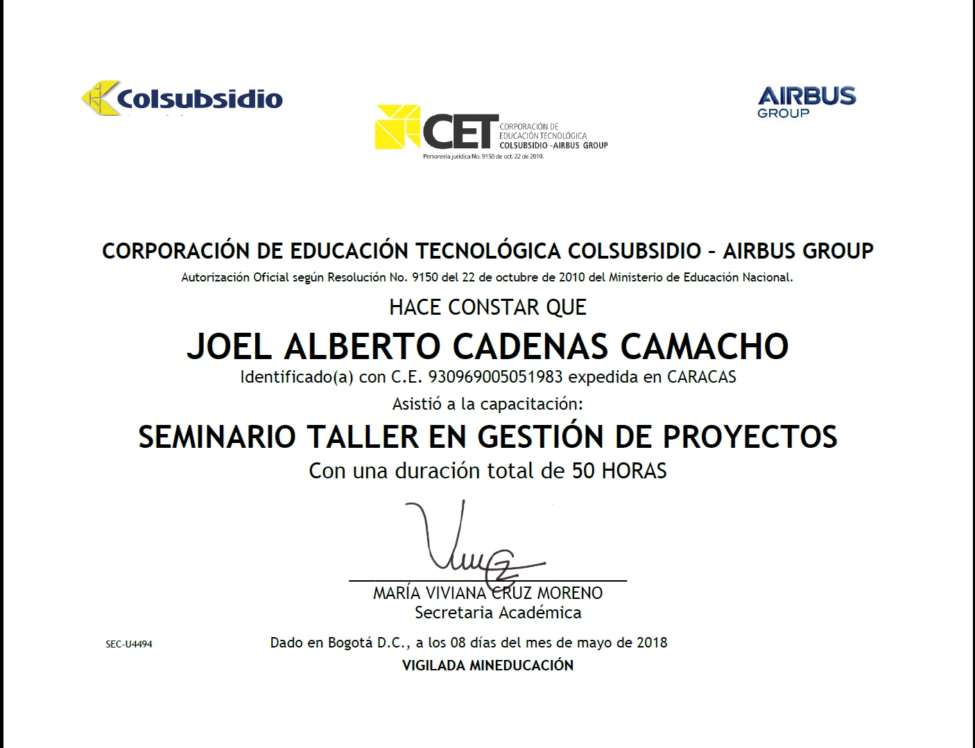 Seminario Gestión de Proyectos